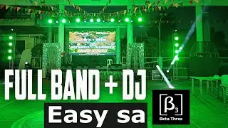 Sound System with Full Band & DJ using B3 Sigma: Giglog 25