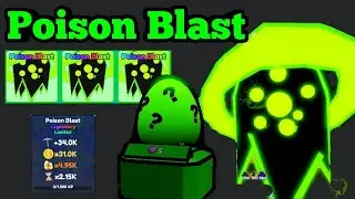 Showcasing The Poison Blast From The Halloween Mystery Egg In Mining Simulator 2