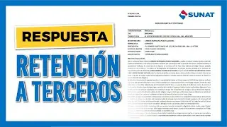 Responder Resolución de Embargo en Forma de Retención a Terceros - SUNAT | Formulario 5011