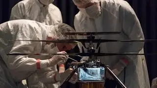 Helicopters hunting for life on Mars