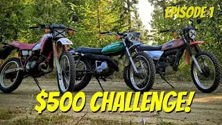 Can our $500 Bikes Survive a REAL ADVENTURE?! | $500 Adventure Bike Challenge Episode 1