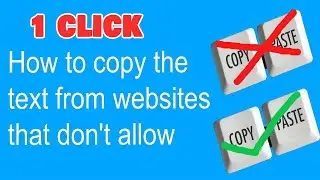 How to copy content from a website with disabled text