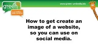 How to save a website as an image