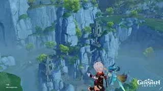 Qingxu Pool - Nameless Treasure and chests |【Genshin Impact】