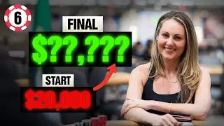 Can I survive the $10,500 BUBBLE? $20,000 BANKROLL Challenge FINAL RESULT! Ep.06