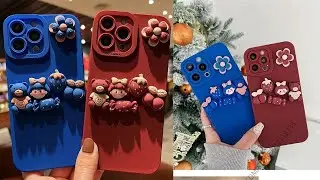 3D чехол с клубничным медведем для iPhone 13, 12, 11 Pro Max