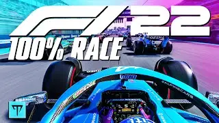 F1 22 Gameplay: 100% RACE MIAMI (110 AI)