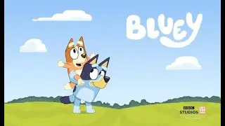 Convite animado Bluey e Bingo