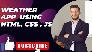 Weather app Using  HTML,CSS AND JAVASCRIPT