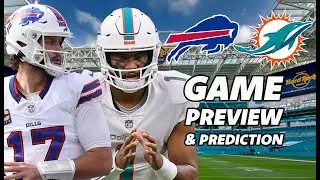 FULL Buffalo Bills vs Miami Dolphins Preview and Prediction | Keys to victory