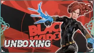 SIDESHOW - BLACK WIDOW | UNBOXING : Du LATEX & de L' ACTION!!