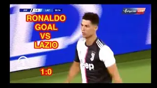 RONALDO PENALTY GOAL VS LAZIO HD WITH COMMENTARY