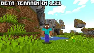 Beta World Generation in Minecraft 1.21