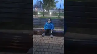 сквер Керчь 2023 вечер