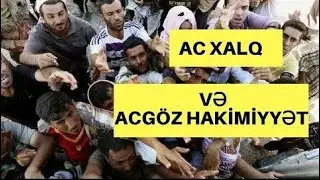 İqtidarda özünü kişi bilən Qalstuklu Oğrular..Sərvətlər ölkəsində milyonların həyatda qalma mübari..