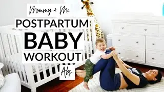 Mommy + Baby Postpartum Workout: Abs