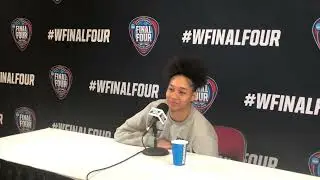 Hannah Stuelke Pre-National Title Press Conference