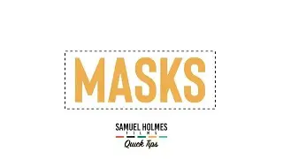 MASKS | Super quick After Effects tutorials | SHF Quick Tips