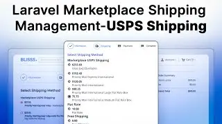 Laravel Marketplace Shipping Management-USPS Shipping
