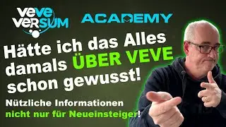 🇩🇪 VEVE | ECOMI • VeVeVersum Academy - Hätte ich das Alles damals über VEVE schon gewusst.
