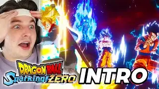 I LOST MY MIND!! Dragon Ball: SPARKING Zero INTRO Reaction!!