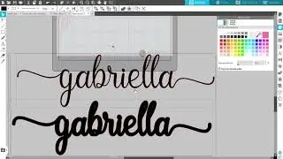 Como colocar glifos (as famosas perninhas na fonte) no Silhouette Studio Free