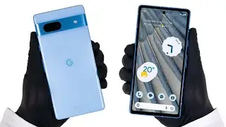 Google Pixel 7a Unboxing + Gameplay - ASMR