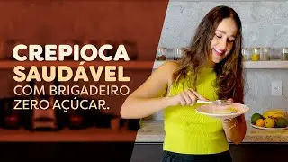 CREPIOCA SAUDÁVEL SEM AÇÚCAR | FÁCIL E NUTRITIVO PARA A LANCHEIRA DOS SEUS FILHOS