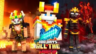 I Survived 100 Days with ALL THE MODS 10 In Minecraft Hardcore