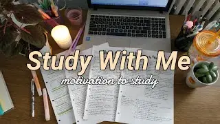 STUDY WITH ME #4 | Учись Со Мной | Мой Продуктивный День | Motivation to study