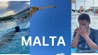 VISIT MALTA WITH ME ON A BUDGET  AS A STUDENT/ VLOG /  LAKE MALTA #Malta#travelvlog #