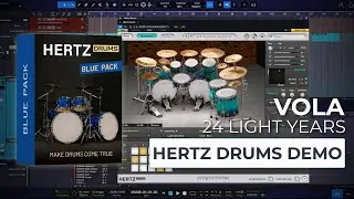 HERTZ DRUMS - BLUE PACK DEMO [ VOLA - 24 LIGHT YEARS ]