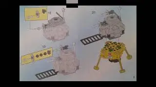 Инструкция по сборке конструктора Брик / Brick 511 Космическая станция