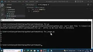 Belajar Python - Part 9 Flow Control menggunakan FOR