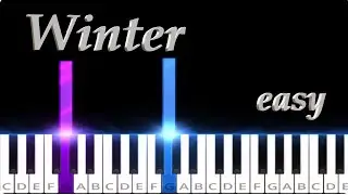 Winter - Largo - Vivaldi - simplified - Easy