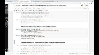 How to Reduce the size of Pandas Dataframes before Preprocessing- Part 1