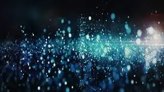 4K Animated Motion Particles Background | VFX FOOTAGE
