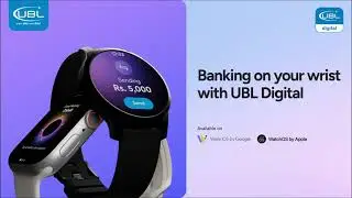 Banking at your convenience, now on your wrist!