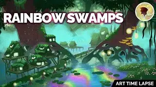 How I was inspired by Wouagi World of Rainbow Swamps Art Challenge