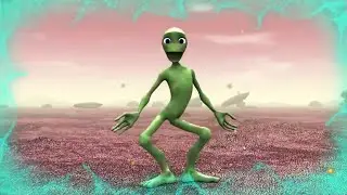 Alien dance VS Funny alien VS Dame tu cosita VS Funny alien dance VS Green alien dance #trending
