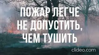 Не поджигай траву!