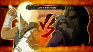 Naruto Storm 3: Darui vs Kinkaku & Ginkaku Boss Battle