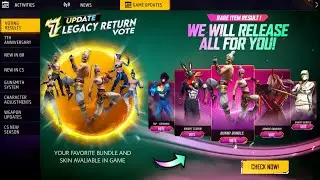 GOLDEN SHADE RETURN, MAGIC CUBE STORE UPDATE, RED BUNNY BUNDLE | FREE FIRE NEW EVENT | FF NEW EVENT