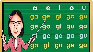 MAGSANAY AT MATUTONG BUMASA NG ABAKADA PART 4 (GA GE GI GO GU)
