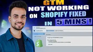 Fix Google Tag Manager Not Working on Shopify in 5 Minutes
