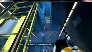 Lets Play Portal 2 Co-op with Gamebasher123 Part 11: Can't Think of a title.