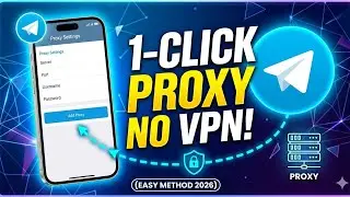 Telegram Connecting Problem Fix! 🚫 How to Connect Proxy (NO VPN)
