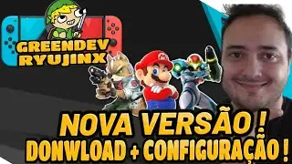 🔥NOVA VERSÃO Ryujinx EMULADOR de SWITCH para PC! 🚀 Faça o DOWNLOAD AGORA! 🎮
