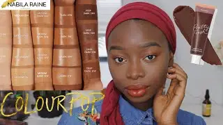 *NEW* Colourpop Tinted Moisturizer: Deep Dark 23N First Impressions | Full Face of Colourpop!