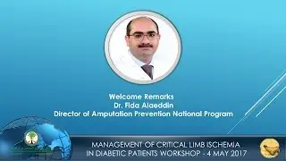 Welcome Remarks  -   Dr  Fida Alaeddin